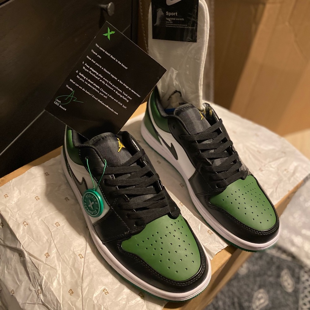 Sold ! Air Jordan (Green - Low)